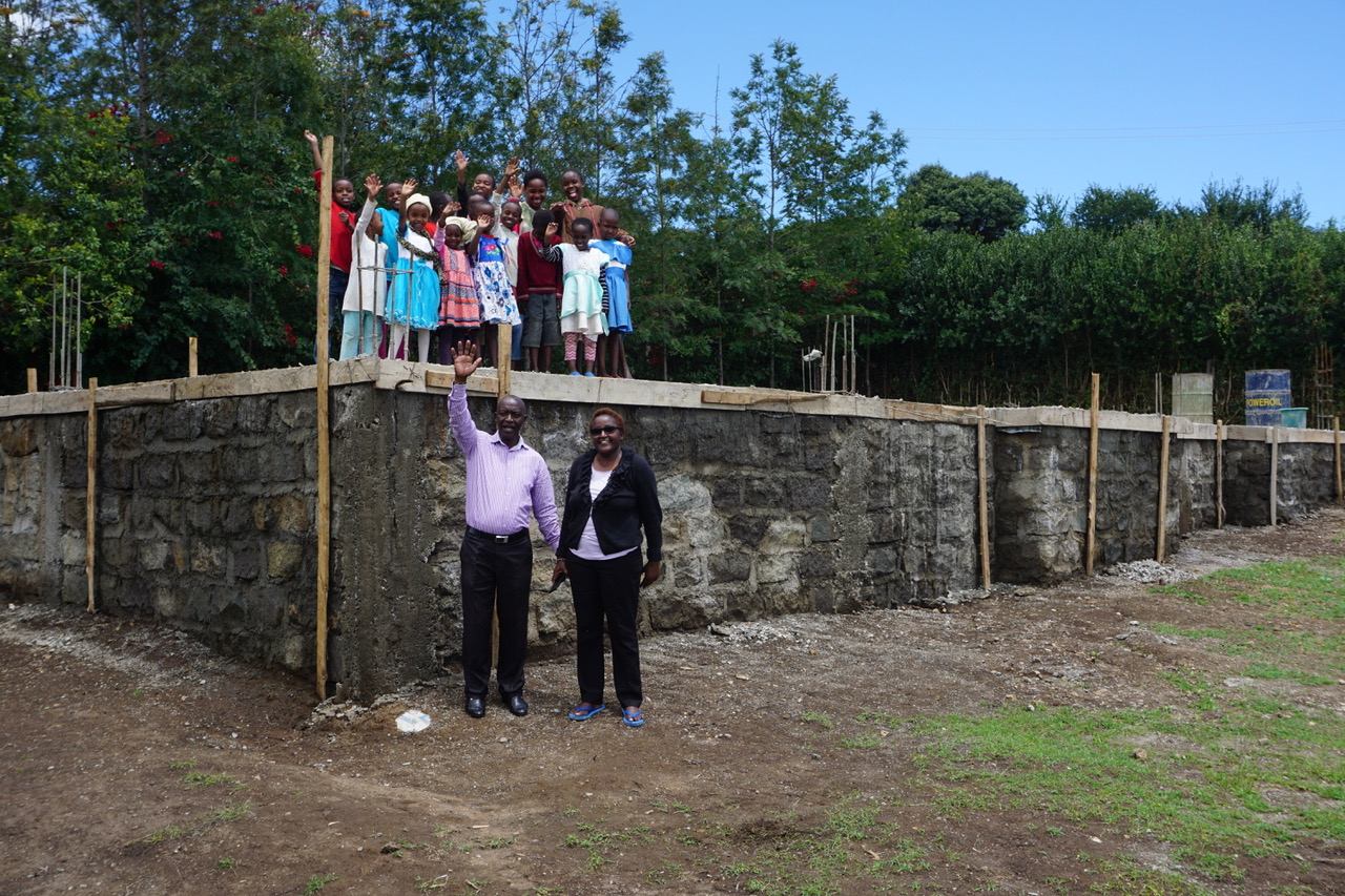 Ein Tor für die Harambee Garden School