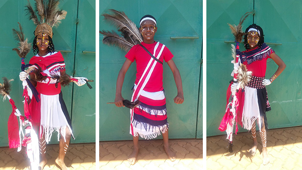 TänzerInnen der Harambee Garden School im Kenya Music Festival
