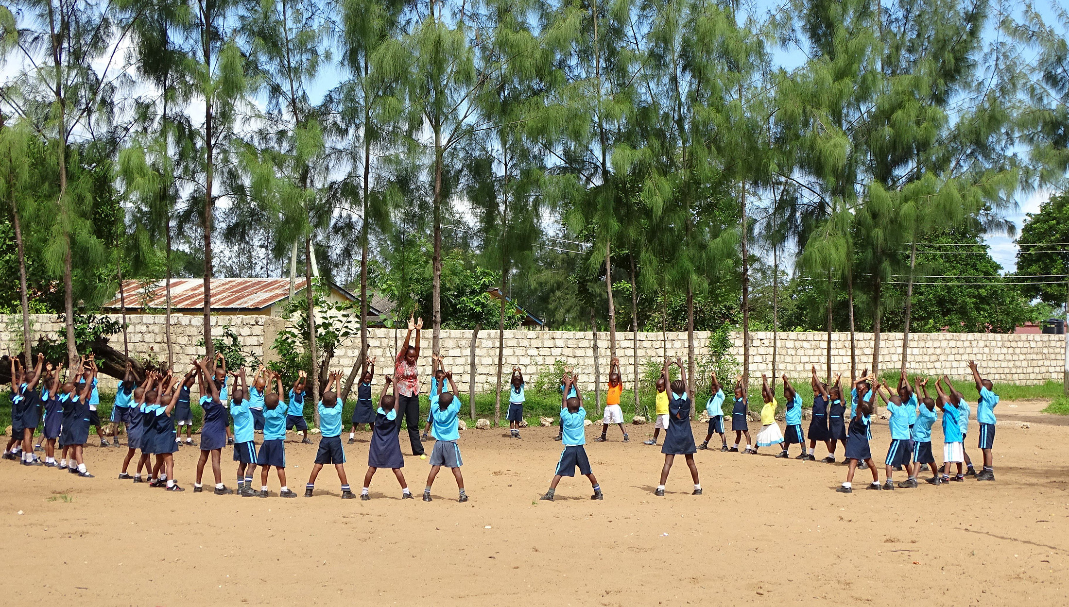 Sport in der Harambee Garden School